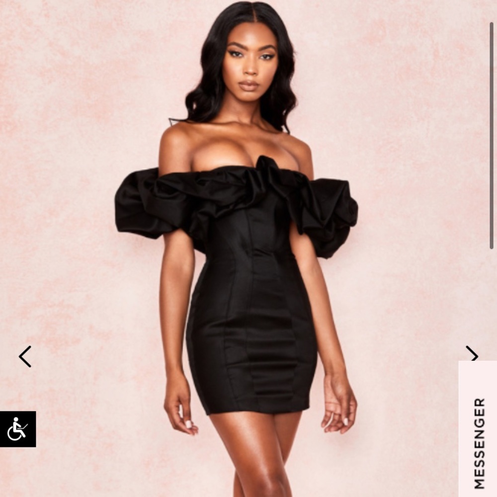 House of CB Selena dress black